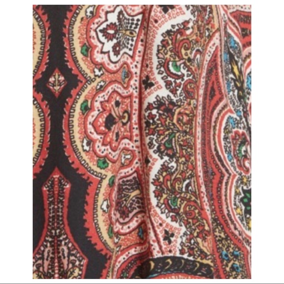 ALICE AND OLIVIA PAISLEY PRINT MAXI SLIP DRESS - Picture 2 of 5